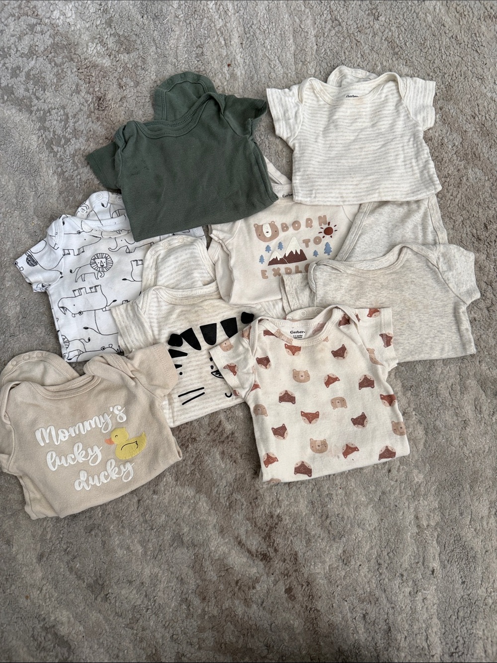 Baby Bundle: 8 Bodysuits